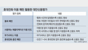 휴대폰 이용패턴 따라 신용도 산출… ‘신파일러’ 대출문턱 낮춘다 