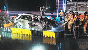 “냉매가 불쏘시개?” 전소된 전기차 화재 어디서 시작됐나