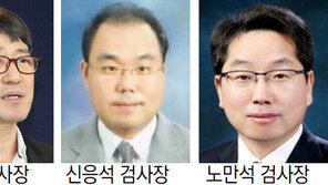 文정부때 좌천 ‘한명숙 수사팀’ 3명 검사장 승진 