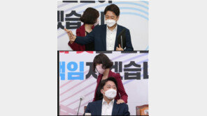 ‘악수 거부 이준석-어깨 툭 친 배현진’…홍준표 한줄 평 “놀고 있네”