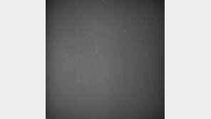 누리호의 우주 비행…천문연 무인 망원경에 첫 포착