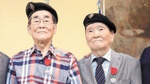 佛군인과 6·25격전… 한국인 2명 佛최고훈장 