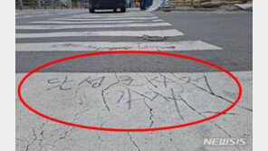 ‘달성군 사저 가자’ 대구시 곳곳에 낙서 수백개…경찰조사