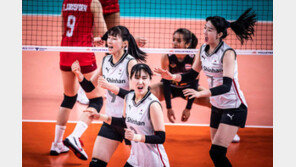 여자 배구, 태국에 0-3 완패…VNL 9연패 수렁