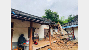 공주서 주택 지붕 무너져 90대 노인 숨져