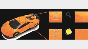 자동차 표면 긁혔을 때 햇빛 쬐면 30분만에 원상복구 된다