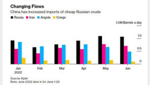 中만 신났다…러 석유 헐값에 들어오자, 이란도 가격 인하