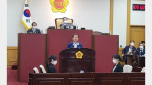 시의원 만난 홍준표 “이제 ‘을’ 입장…모시게 돼 영광”