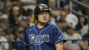 최지만, 4타수 무안타 침묵…6경기 연속 출루 마감