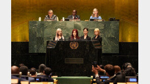에스파, 유엔서 연설 “지속가능한 개발 목표 전적으로 지지”