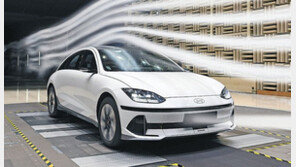 아이오닉6, 현대차 모델 중… 공기저항 가장 적게 받아