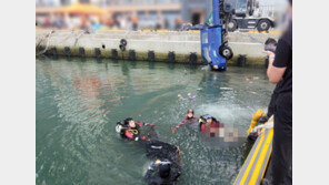 일행 차량에 치여 바다에 빠진 60대 숨진 채 발견