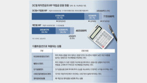 디폴트옵션 시대 퇴직연금 관리법[김동엽의 금퇴 이야기]