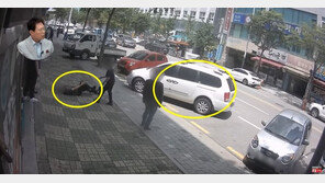 “차 빼달라” 말에…“여기가 네 땅?” 차로 사람 친 男 (영상)