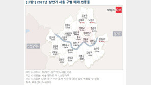 상반기 2%대 오른 용산·서초집값…빅스텝에 상승세 꺾일까