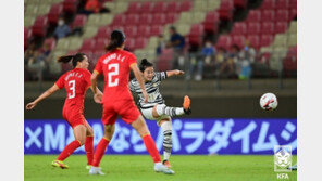 ‘최유리 선제골’ 한국, 중국과 1-1 무승부…E1 챔피언십 1무1패