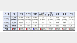 ‘기록적 가뭄’ 상반기 산불 작년보다 2배 가까이 증가