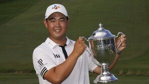‘PGA 투어 한국인 최연소 우승’ 김주형 “이제 시작…아직 갈 길 멀다”