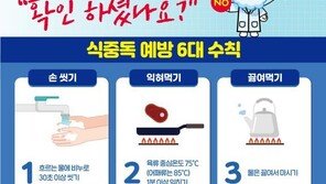 ‘여름 식중독 발병 원인 1위’…병원성 대장균 주의보