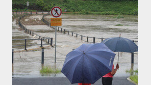 청주 123.5㎜ 폭우에 피해 속출…진천 등 충북 5곳 호우경보