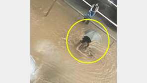 ‘강남역 슈퍼맨’에 이어 ‘의정부 아저씨’ 배수로 뚫어 침수 막아