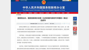대만, 中 제안한 ‘일국양제’ 체재 거부…“수법 조잡하고 졸렬” 규탄
