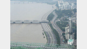 올림픽대로 가양~동작대교 전면 통제…“팔당댐 방류”