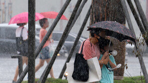 [날씨]수도권·강원, 시간당 최대 30㎜ 강한 비…낮 최고 35도