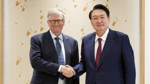 尹 “게이츠 재단과 내실 있는 보건 협력 관계 갖고 싶다”