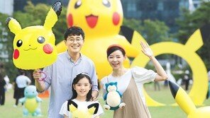 롯데월드타워 광장에 피카츄… 세븐일레븐, 포켓몬존 조성