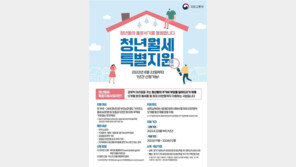 월세 최대 20만원·1년치 지급…‘청년월세 특별지원’ 22일부터 신청