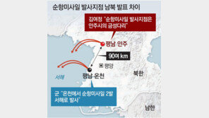 北 “순항미사일, 온천 아닌 안주서 발사”… 美측 자산이 탐지한 곳과 90여km 차이 