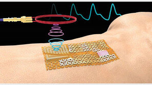 칩 없는 초박막 전자피부 개발… “우수한 민감도로 정밀 진단 가능” 