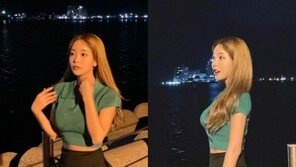 ‘7㎏ 감량’ 홍진영, 밤바다 산책하는 인형?…동료들 “넘 이뻐”