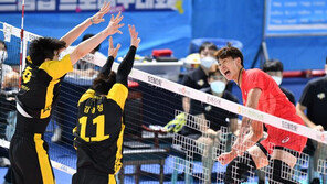 박철우 19점·김지한 17점…한국전력 4강 스파이크