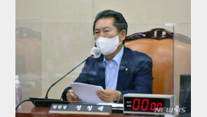 정청래 “당헌 80조, 방탄용 아냐…지도부 되면 폐지 추진”