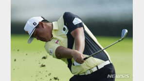 임성재, 투어 챔피언십 3R 3위 중 경기 중단