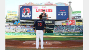 이대호, 은퇴투어에서 역전 투런포…LG는 키움 또 격파