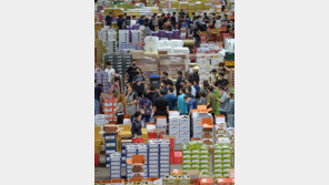 추석 제수-선물용 과일 가득