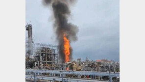 ‘펑’ 굉음, 인근 아파트도 충격파…SK지오센트릭 폭발 사고