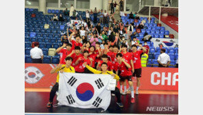 한국 U-18 남자핸드볼, 8년 만에 아시아 정상 탈환