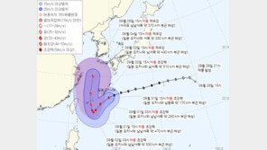 제11호 태풍 ‘힌남노’북상…남해해경청 대비태세 강화