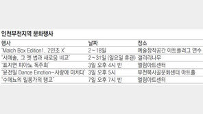 [인천판/문화가]인천부천지역 문화행사