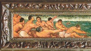 佛 바닷가에 13m 조각품… 문신 재조명 열기