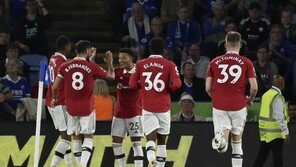‘산초 결승골’ 맨유, 레스터 1-0 꺾고 EPL 3연승