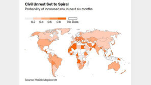 “물가·우크라戰 등으로 향후 전세계 소요사태 크게 늘어날 수 있어”