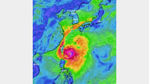 태풍 힌남노, 6일 부산·경남 해안 상륙 비상…“매미보다 강할수도”