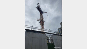 예상 순간풍속 50m/s ‘힌남노’…제주 타워크레인 사고 ‘비상’