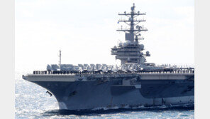 美 핵항모 ‘레이건’ 이르면 이달 말 한반도 전개
