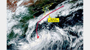 역대 최강 ‘힌남노’ 6일 경남 해안 상륙 전망